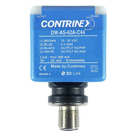 DW-AS-63A-C44 SENSOR INDUTIVO QUADRADO C44 40MM 4P PNP NA+NF SAIDA A CONECTOR CONTRINEX