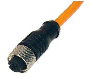 K12-R-2M CABO COM CONECTOR M12 RETO 4 PINOS 2M I08892 METALTEX