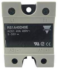 RS1A40D40E RELÉ DE ESTADO SÓLIDO 40A 3-32 VDC CARLO GAVAZZI