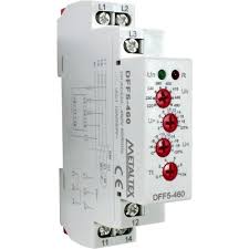 DFF5-460 RELÉ FALTA DE FASE E INVERSÃO DE FASE SUB E SOBRETENSÃO DE 220-460VCA TRIFÁSICO I21716 METALTEX