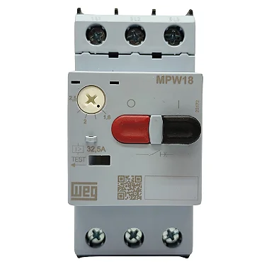 MPW18-3-D025 DISJUNTOR MOTOR 1,6 À 2,5A CONEXÃO POR PARAFUSO 12429369 WEG