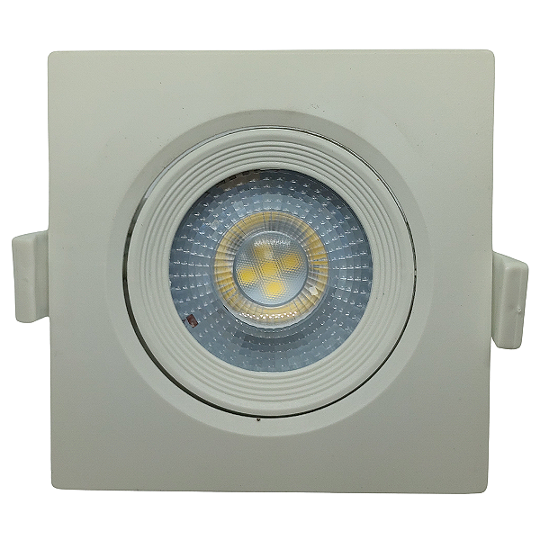 5SLA5QD65 DOWNLIGHT LED 5W 100-240VCA 6500K QUADRADO ALTRONIC