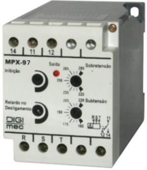 MPX-97 RELÉ DE CONTROLE DE NÍVEL MPX97/220VCA DIGIMEC