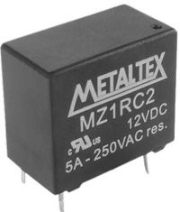 MZ1RC2 RELÉ MINIATURA DE POTÊNCIA METALTEX