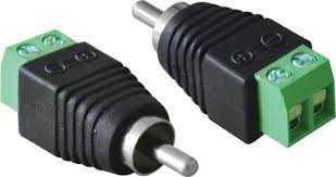 Conector rca frapa macho c   born
