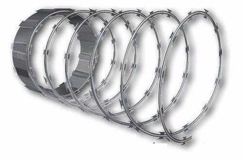 Concertina simples 45cm-10m perimetral lamina 28 - gavalume