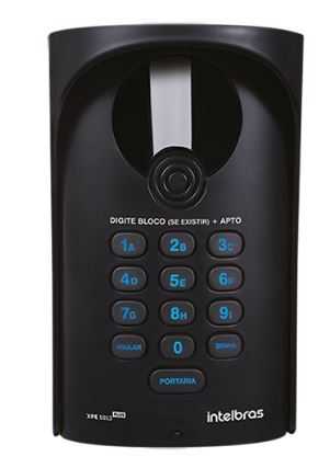 Terminal dedicado porteiro intelbras xpe1013 plus