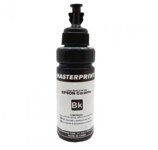 Refil tinta epson master preto 100 ml mp664