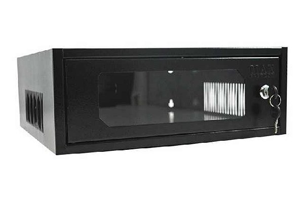 Rack cftv mdseg 15  preto horizontal