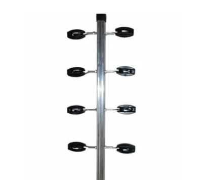 Haste aluminio industrial 12 is castanha 25x25 - confiseg