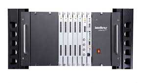 Central pabx intelbras impacta 140 - rack