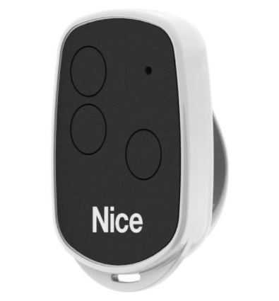 Controle genno open-tech preto branco 433 mhz