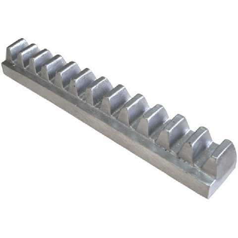 Cremalheira peccinin 1,5 metros aluminio 6 polegadas