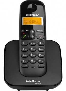 Telefone sem fio intelbras ts3110 preto