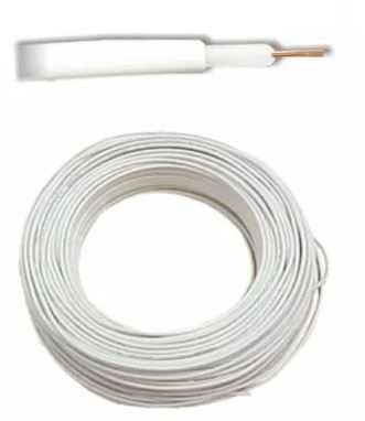 Cabo de alta isolacao dni 5m rolo 100m branco