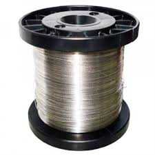 Bobina de aco inox bufallo 0,90mm 1 kg - apr 177 mts