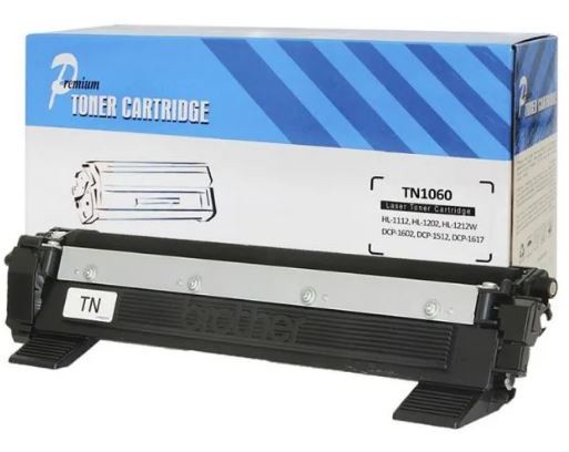 Toner compativel brother tn1060 preto premium.