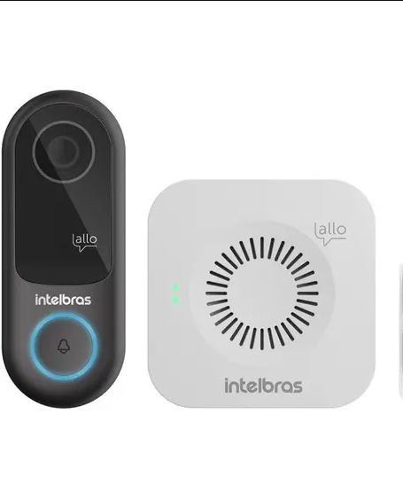Video porteiro intelbras wi-fi allo w3+