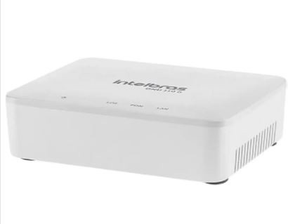 Conversor de protocolos intelbras pon 1p optica 1p lan - onu 110b - cks