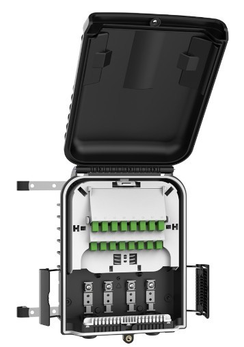 Caixa atendimento cto intelbras c  splitter sc apc xfct 1608