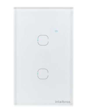 Automacao interruptor inteligente wifi intelbras ews 1002 touch branco