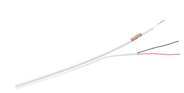 Cabo coaxial 67% 4mm 100m c polar fc67br fast cam - intelbras