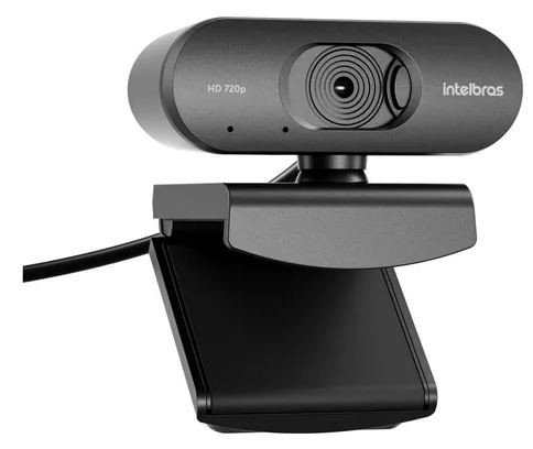 Webcam intelbras video conferencia usb cam 720p