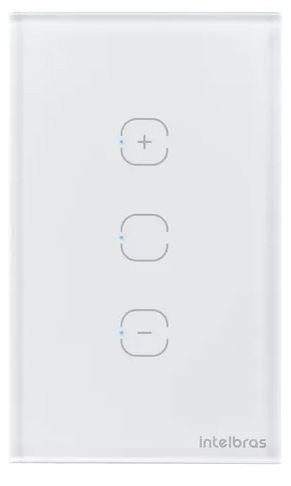 Automacao interruptor inteligente wifi intelbras ews 1101 branco touc dimmer