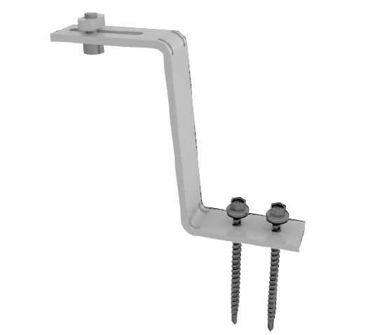 Solar estrutura suporte em z