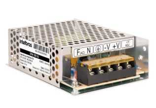 Fonte intelbras 12,8 v 5amp  efm 1205 g2