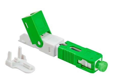 Fast conector sc apc   anatel intelbras click pc 10 und