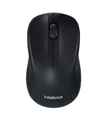 Mouse sem fio intelbras preto msi50 blister