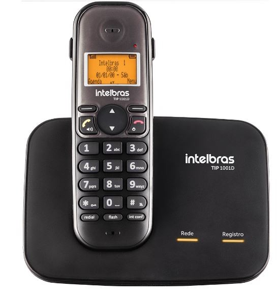 Telefone ip sem fio tip 1001d intelbras