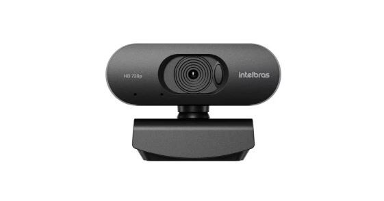 Webcam intelbras video conferencia usb cam 720p