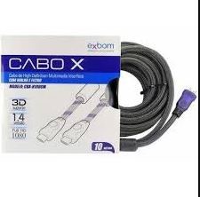 Cabo hdmi 10 metros exb