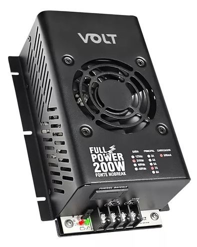 Volt fonte nobreak full power 200w 24v 3a