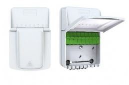 Caixa de distribuicao optica c splitter xfcd 808 i