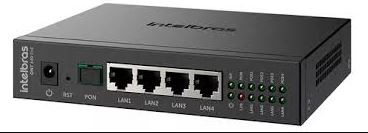 W intelbras roteador wireless pon lan 4p ont 140 poe