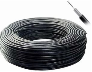 Cabo de alta isolacao dni 5m rolo 25m preto