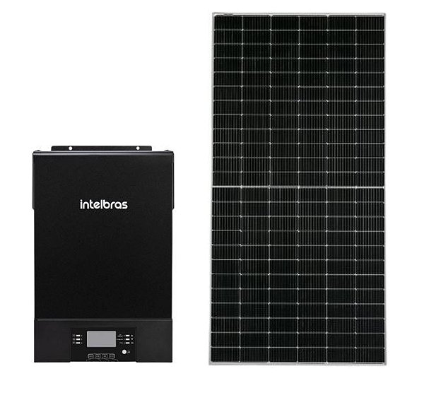 Solar kit gerador off grid intelbras 4,995kwp
