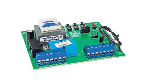 Placa portao acton ac4 hall completa