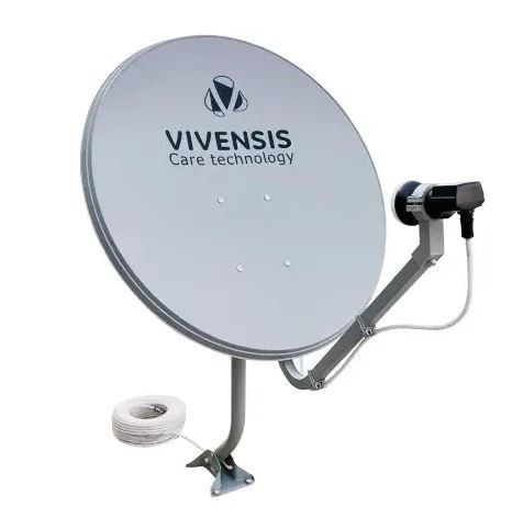 Miniparabolica vivensis 75cm 5mm   cc imp sem cabo e lnbf