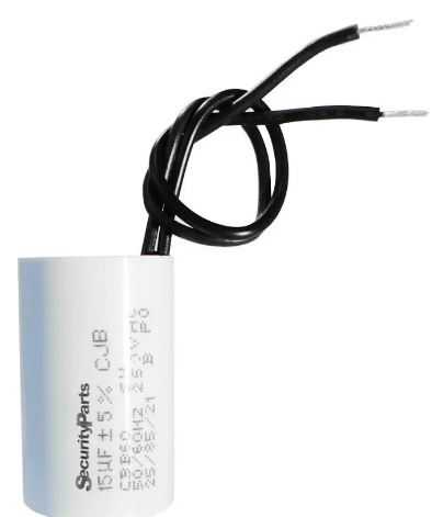 Capacitor motor 15uf 250vca cabevi