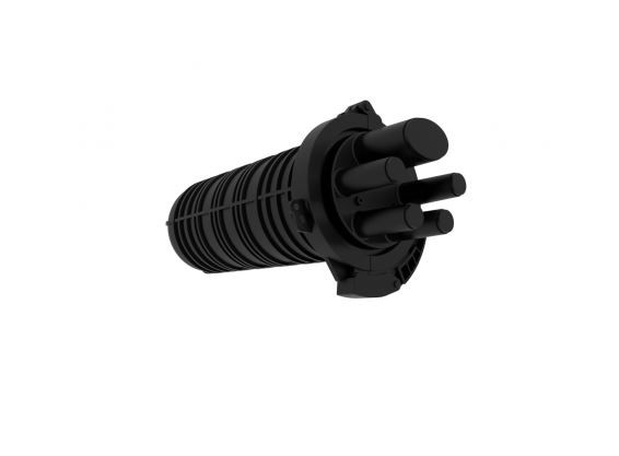 Caixa de emenda - 24 fo - stv-1 band-preta