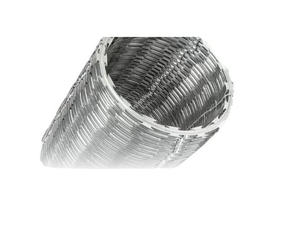 Concertina simples furada 45cm euro lamina 28 - galvalume