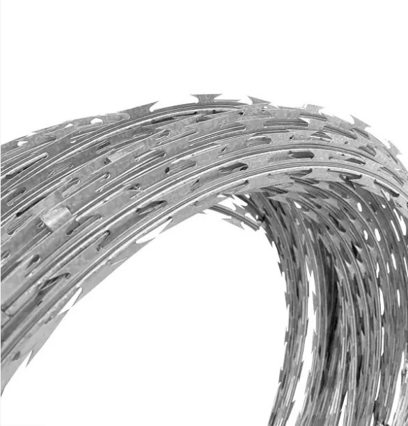 Concertina duplas 98cm-10m perimetral lamina 28 - gavanizada