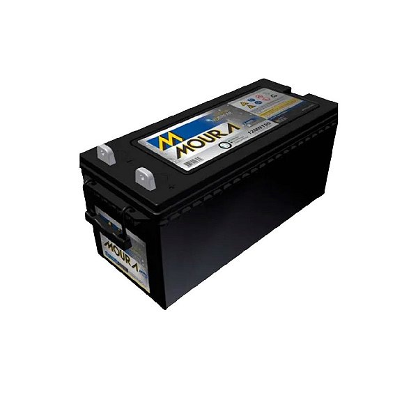Bateria estacionaria selada pb-acido 12v 150ah - moura kit