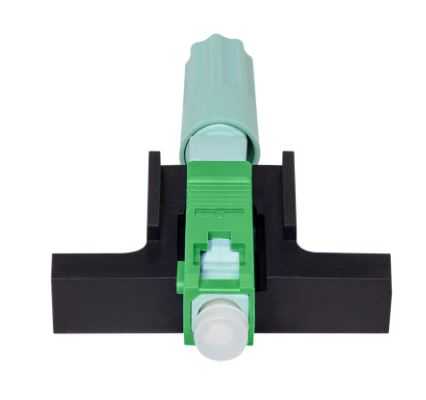 Fast conector sc apc - anatel rosqueavel xff 2 - pct com 10 intelbras