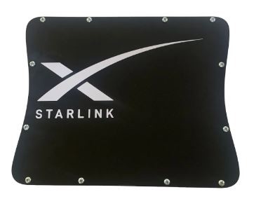 Starlink case teto mini pvc - preta