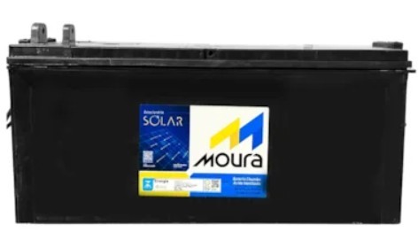 Bateria estacionaria selada pb-acido 12v 150ah - moura